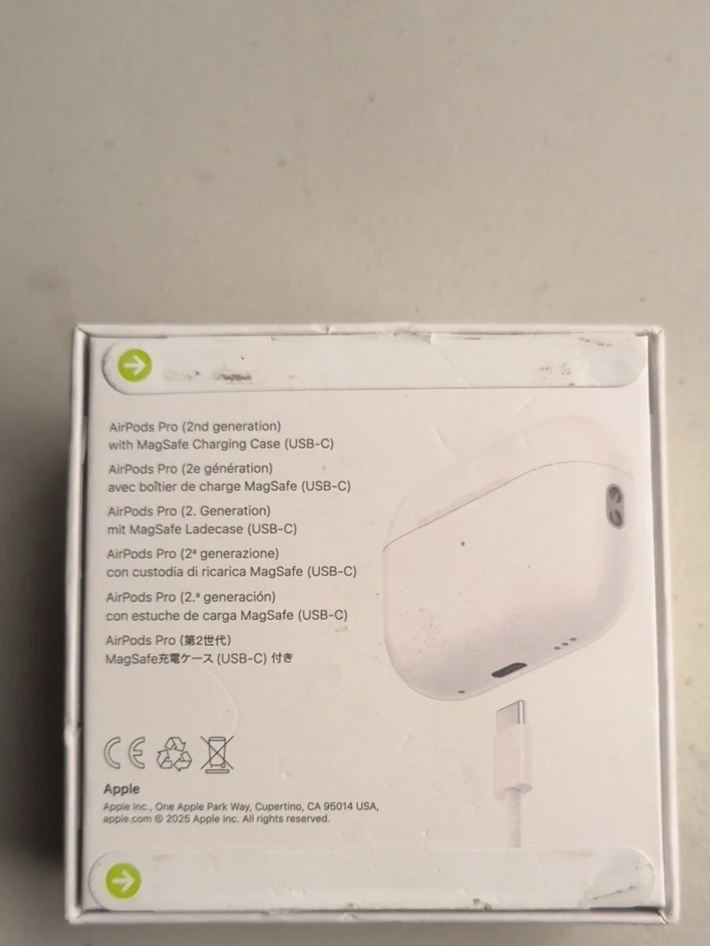 Apple AirPods Pro (2nd Gen) Charging Case - White